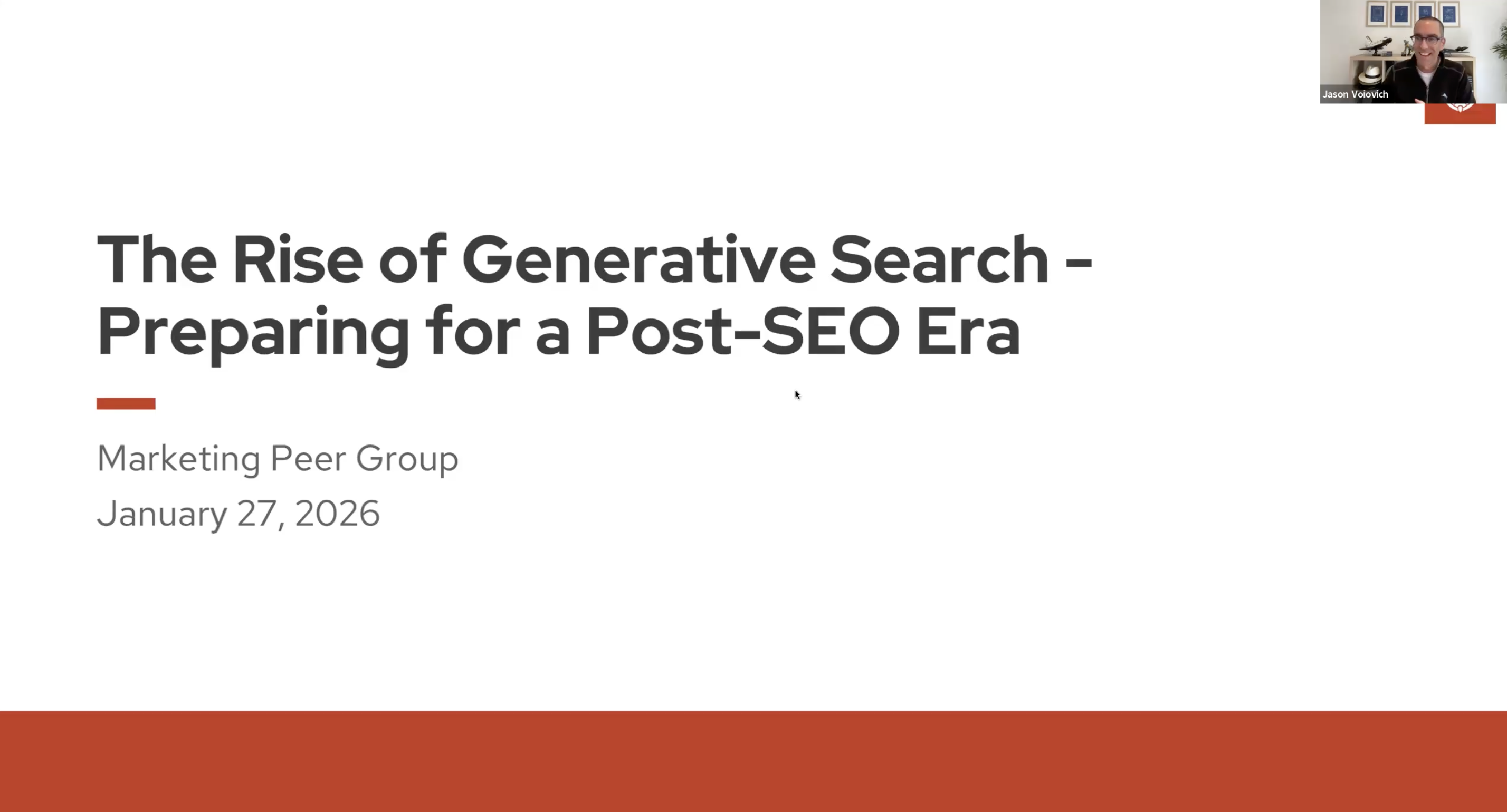 1. Full Event Recording: The Rise of Generative Search thumbnail